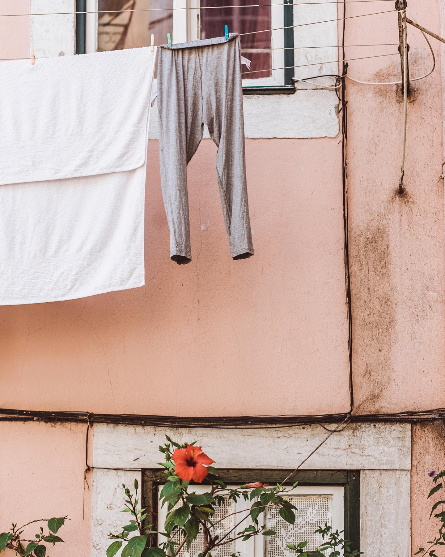 Laundry day in Lisbon ð ð